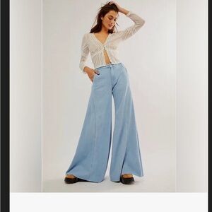 We the Free Chase the Sun Wide leg jeans